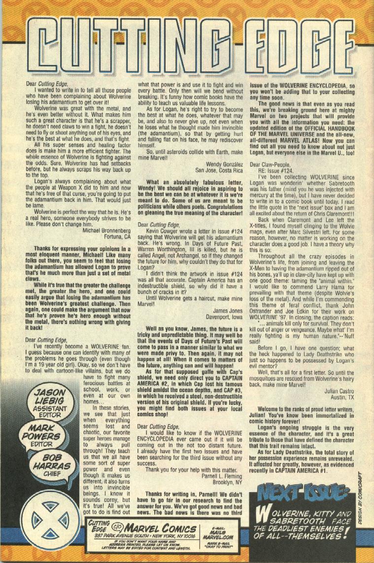 Wolverine (1988) Issue #127 #128 - English 25