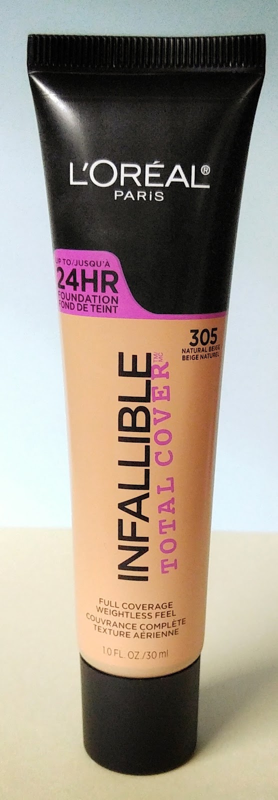 loreal infallible total cover 305