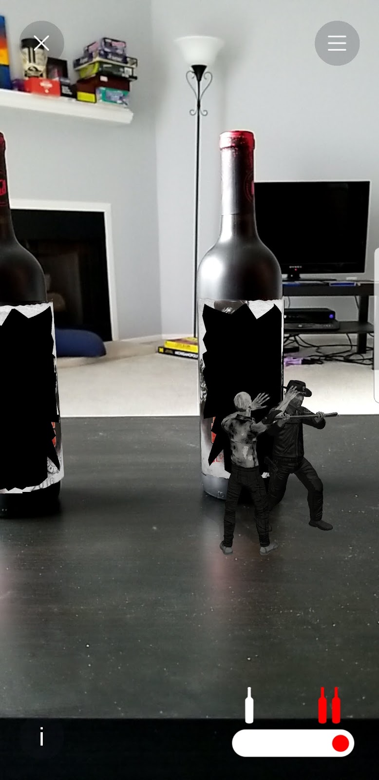 The Walking Dead wine with Living Wine Labels augmented reality app 