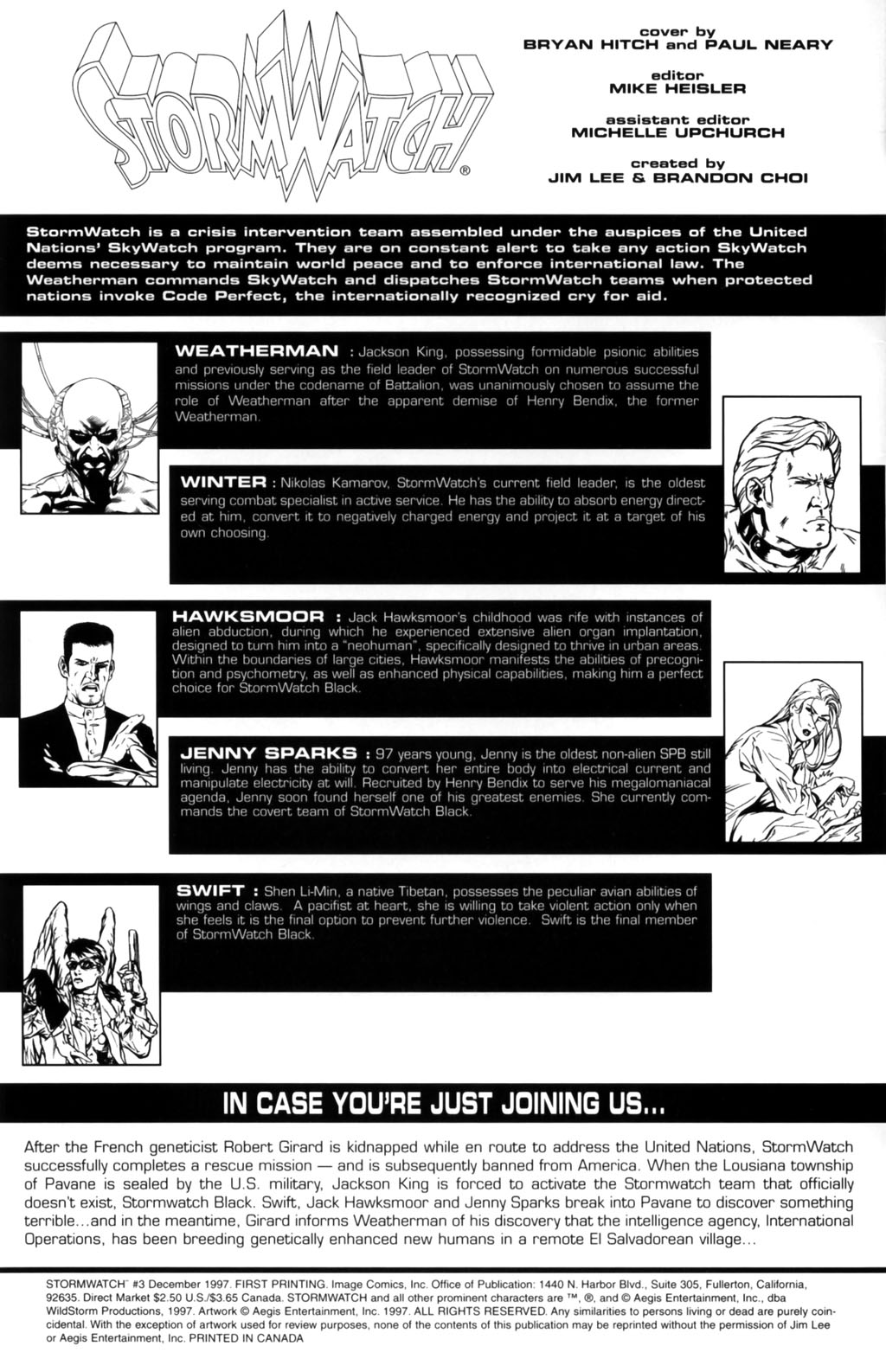 Read online Stormwatch (1997) comic -  Issue #3 - 2