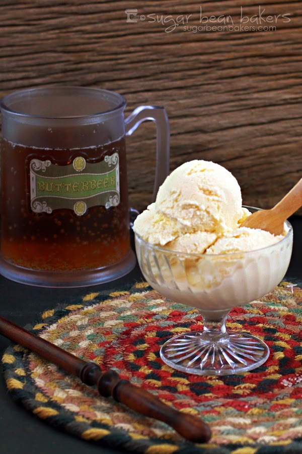 Sugar Bean Bakers { Florean Fortescue’s Butterbeer Ice Cream }