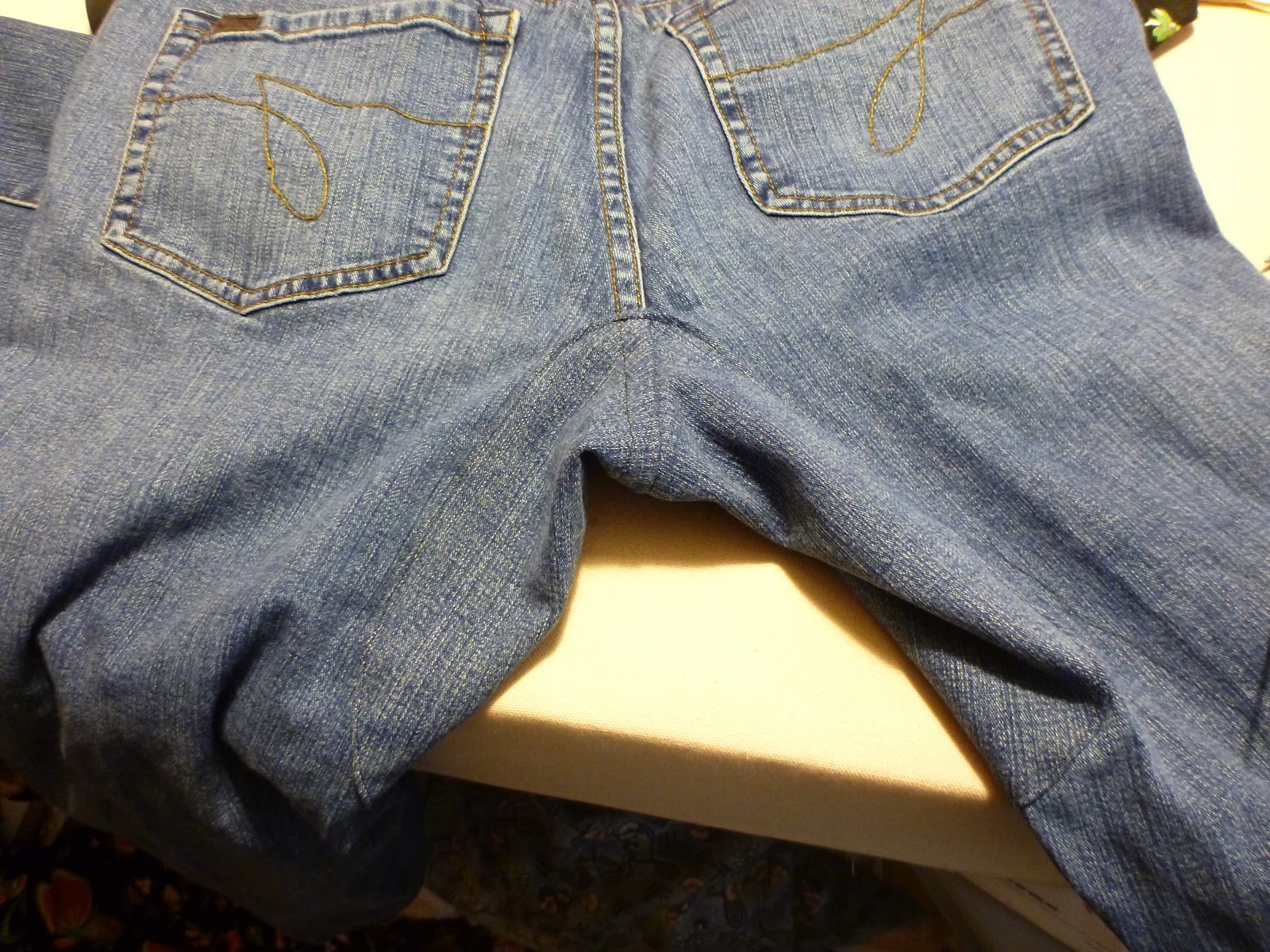 Unconvinced and Stubborn: Make-Do and Mend: Jeans