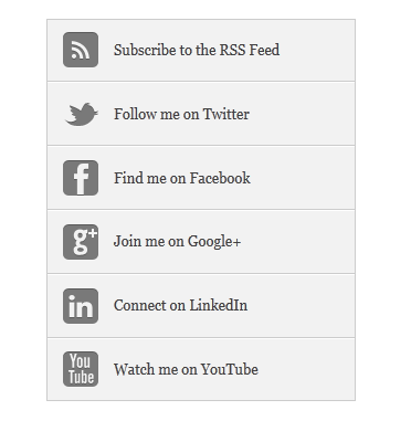 Attractive social media widget Attractive+social+media+widget
