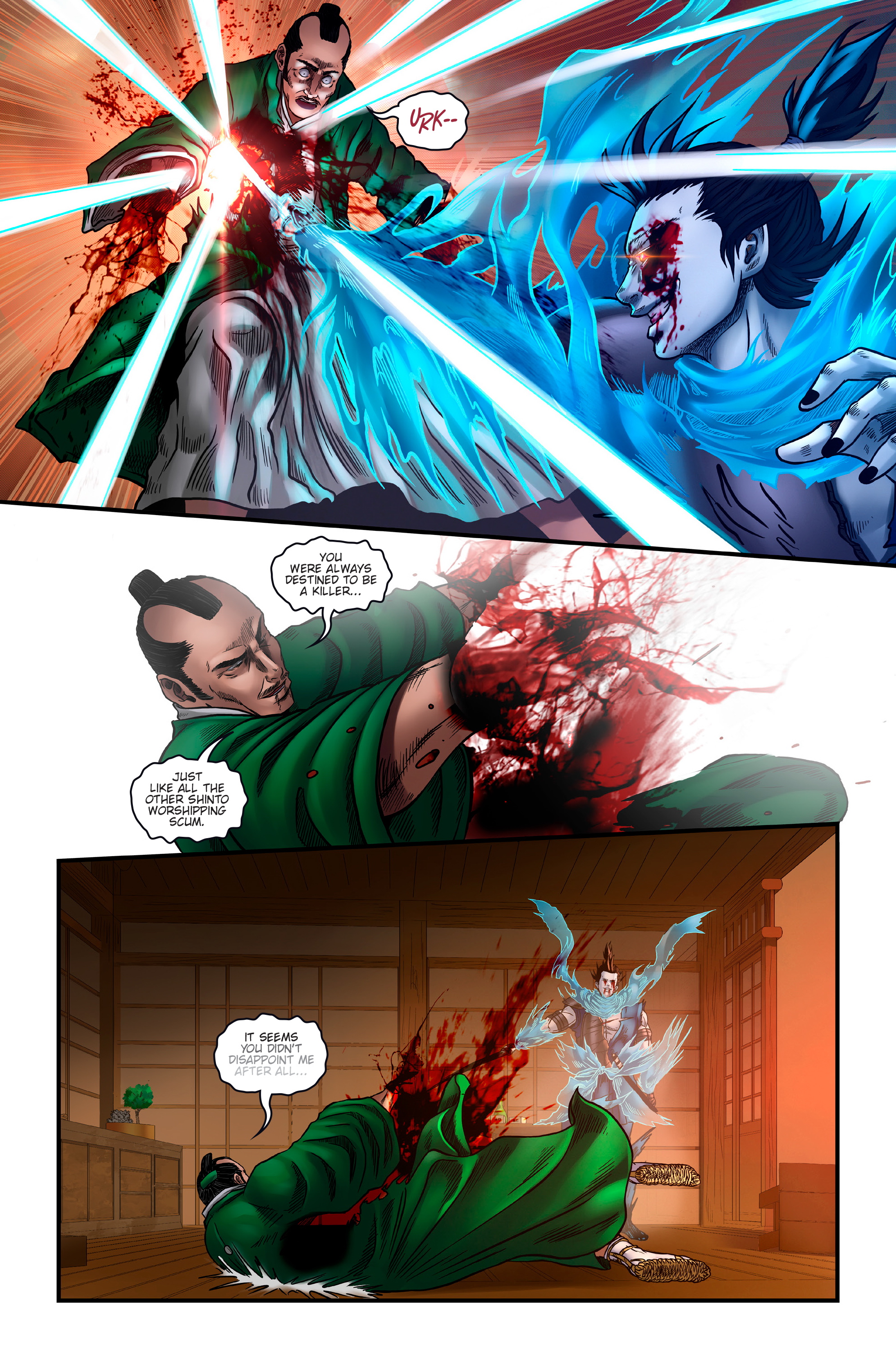 Read online Honor and Curse comic -  Issue #6 - 14