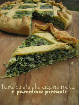 quiche di cicoria matta