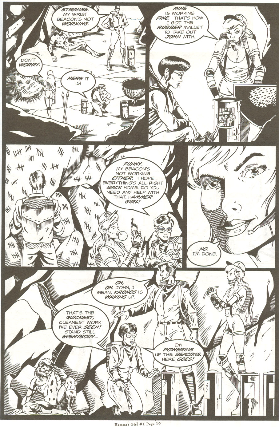 Read online Hammer Girl comic -  Issue #1 - 21