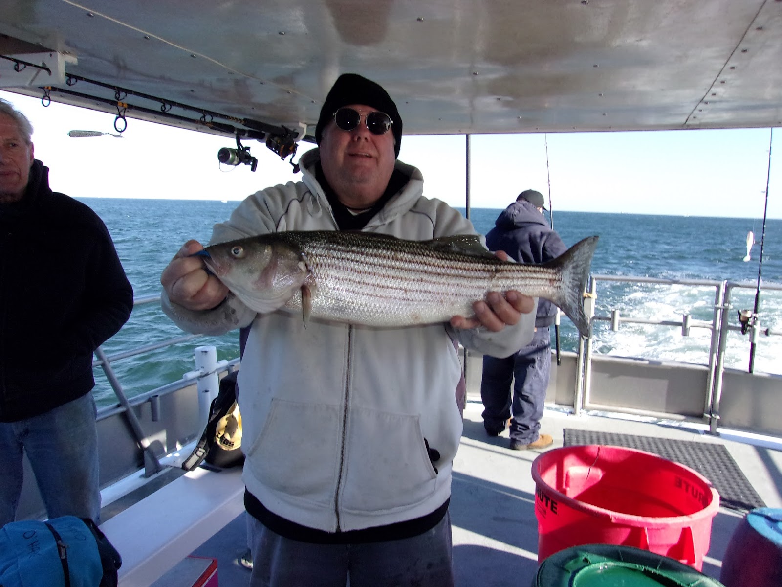 Jersey Shore Fishing Striper bite holds up to north