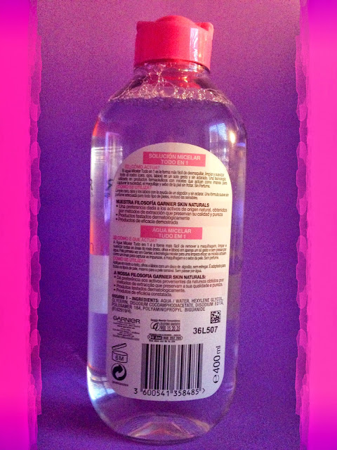 Agua Micelar de Garnier