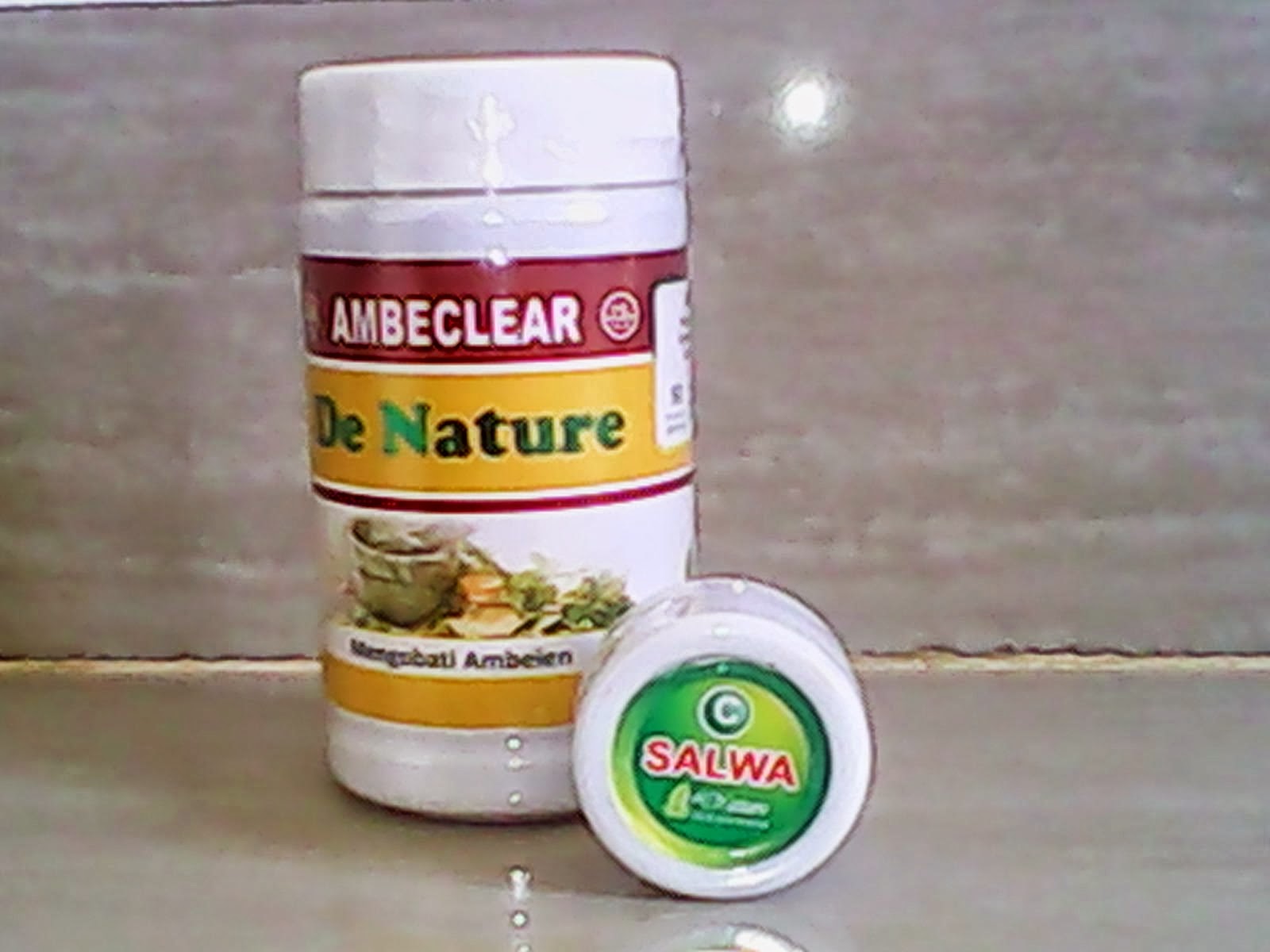 AMBECLEAR DAN SALEP SALWA