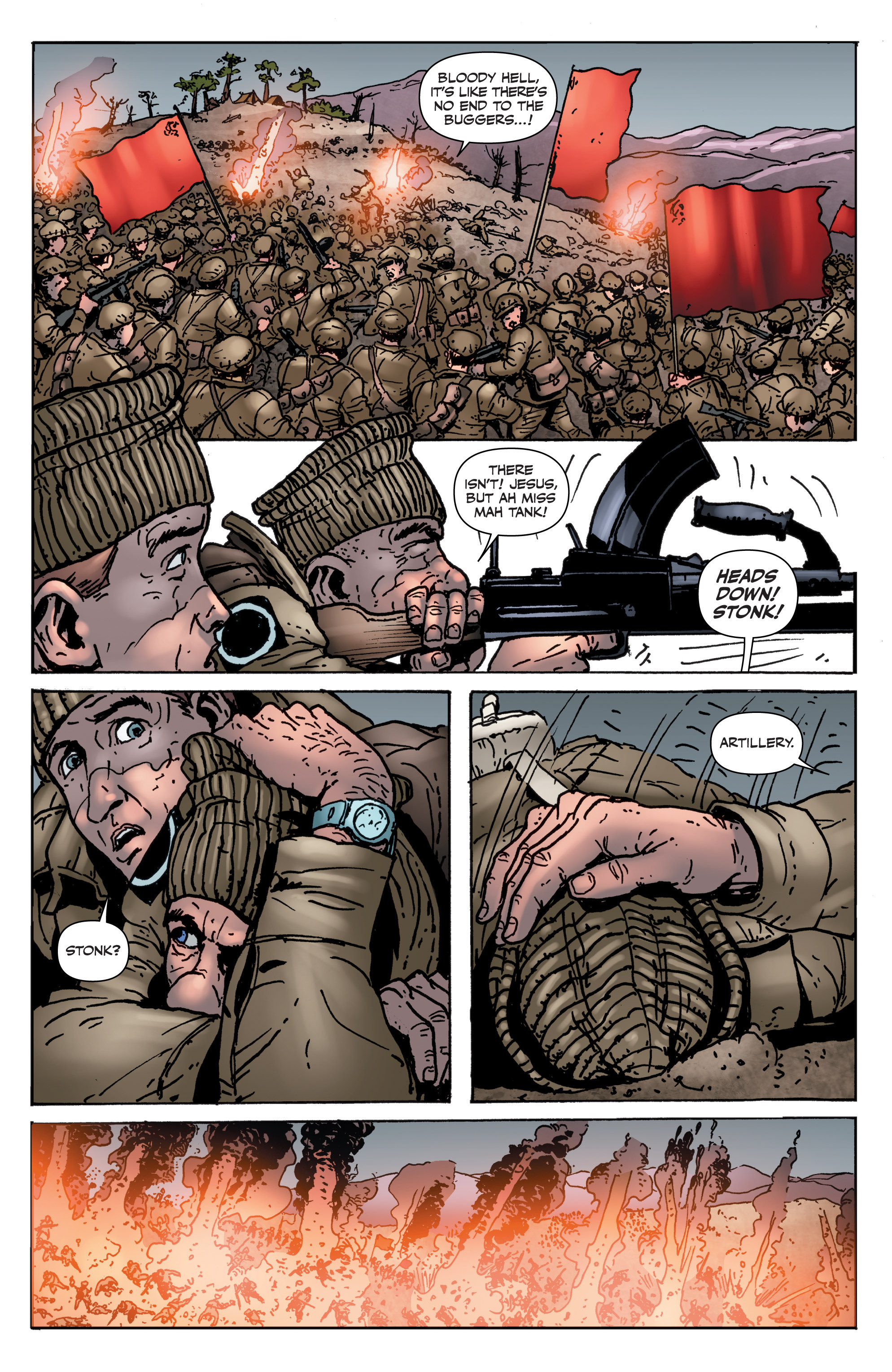 Read online The Complete Battlefields comic -  Issue # TPB 3 - 36