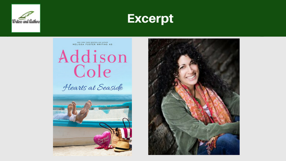 Excerpt: Hearts at Seaside by Addison Cole (with giveaway)