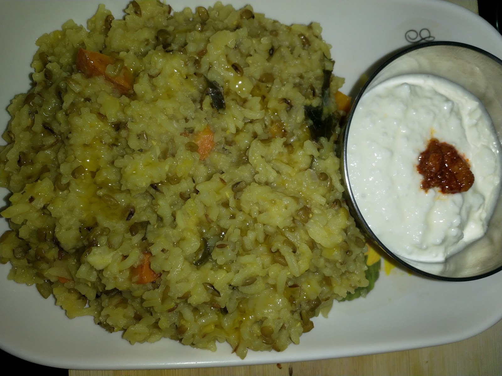 Dal khichdi/ Green Gram khichdi recipe