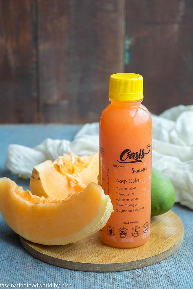 Oasis cold pressed juices