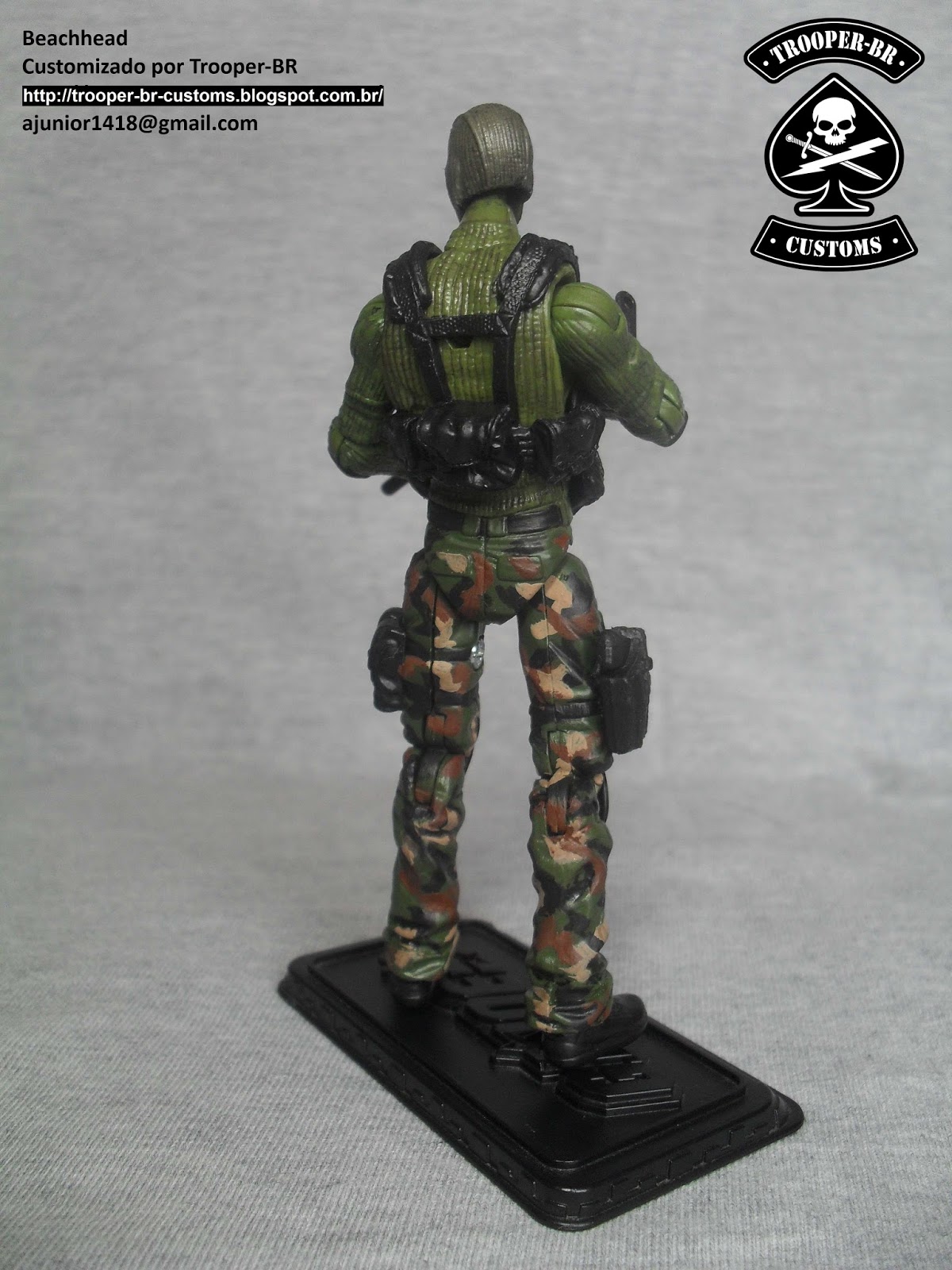 Gi joe Custom Action Figures GI JOE BEACHHEAD
