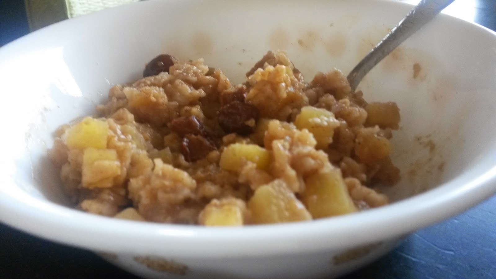 Andrea The Kitchen Witch Apple raisin spice oatmeal