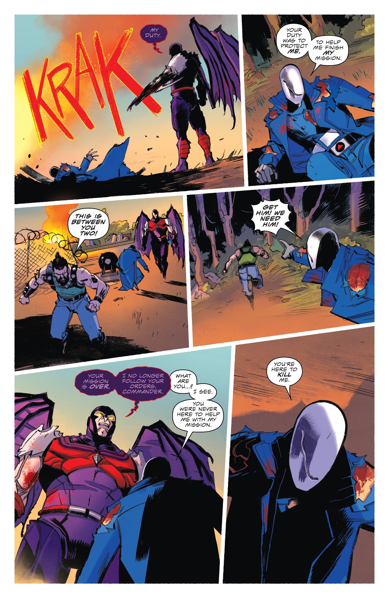 Cobra Commander (RAH) chapter 4 page 14