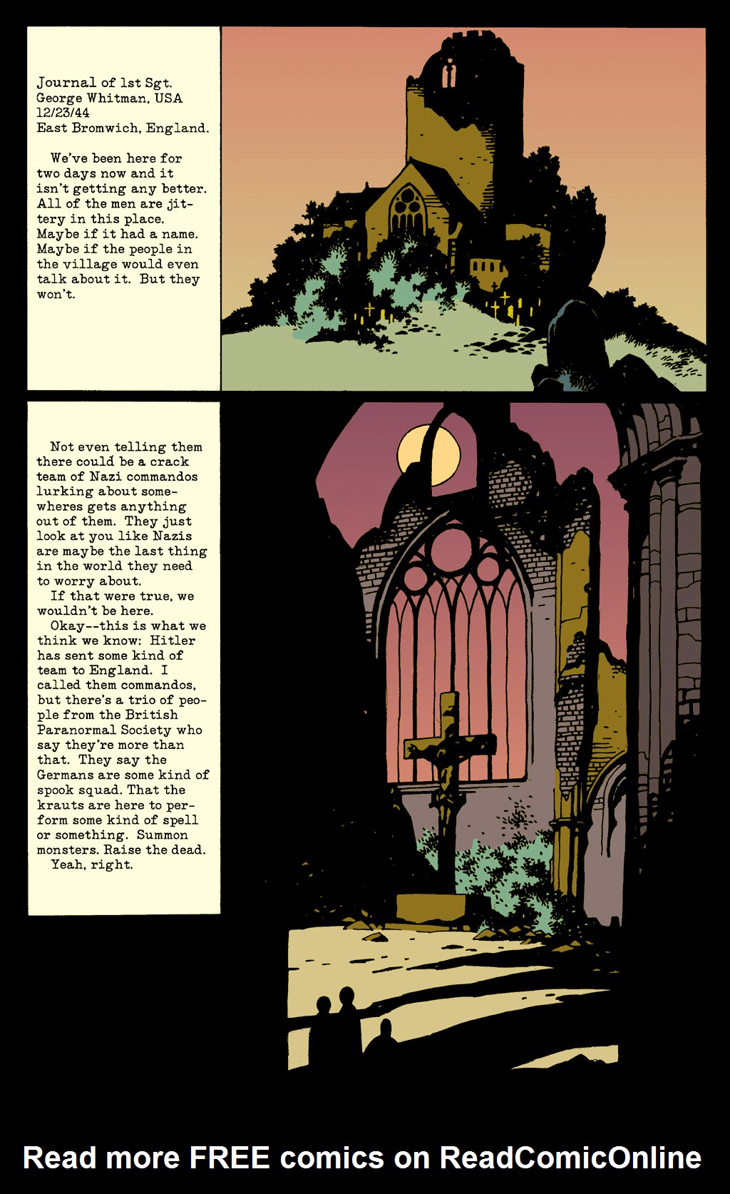 Read online Hellboy: Seed of Destruction comic -  Issue #1 - 3