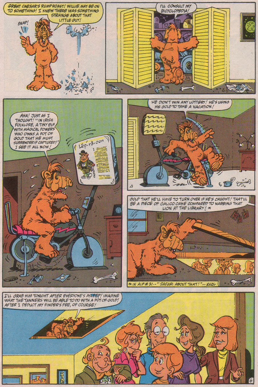 Read online ALF comic -  Issue #40 - 10