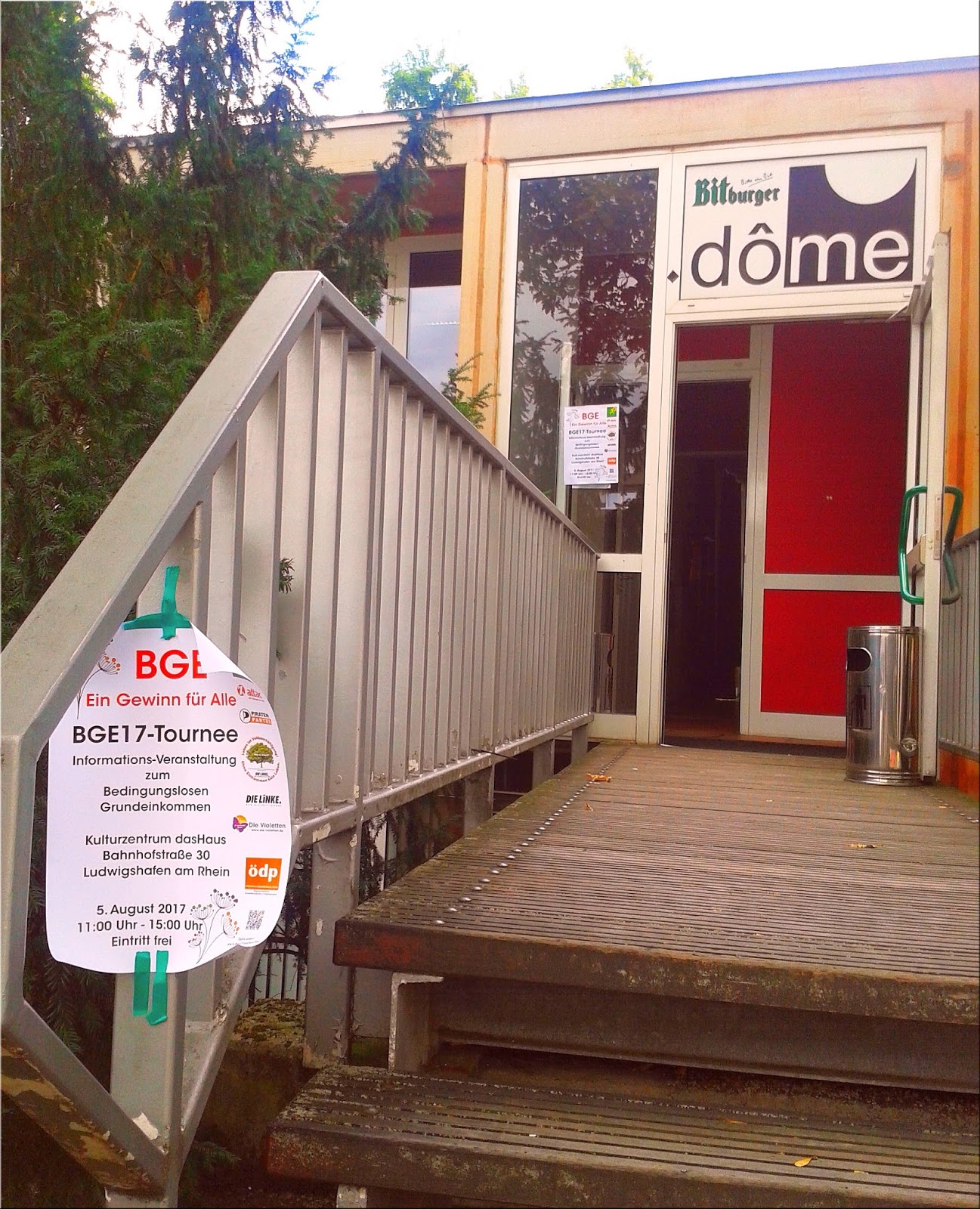 Ma H Lt Sich In Diesem Kopf Die Welt Bge Tournee 17 In Ludwigshafen