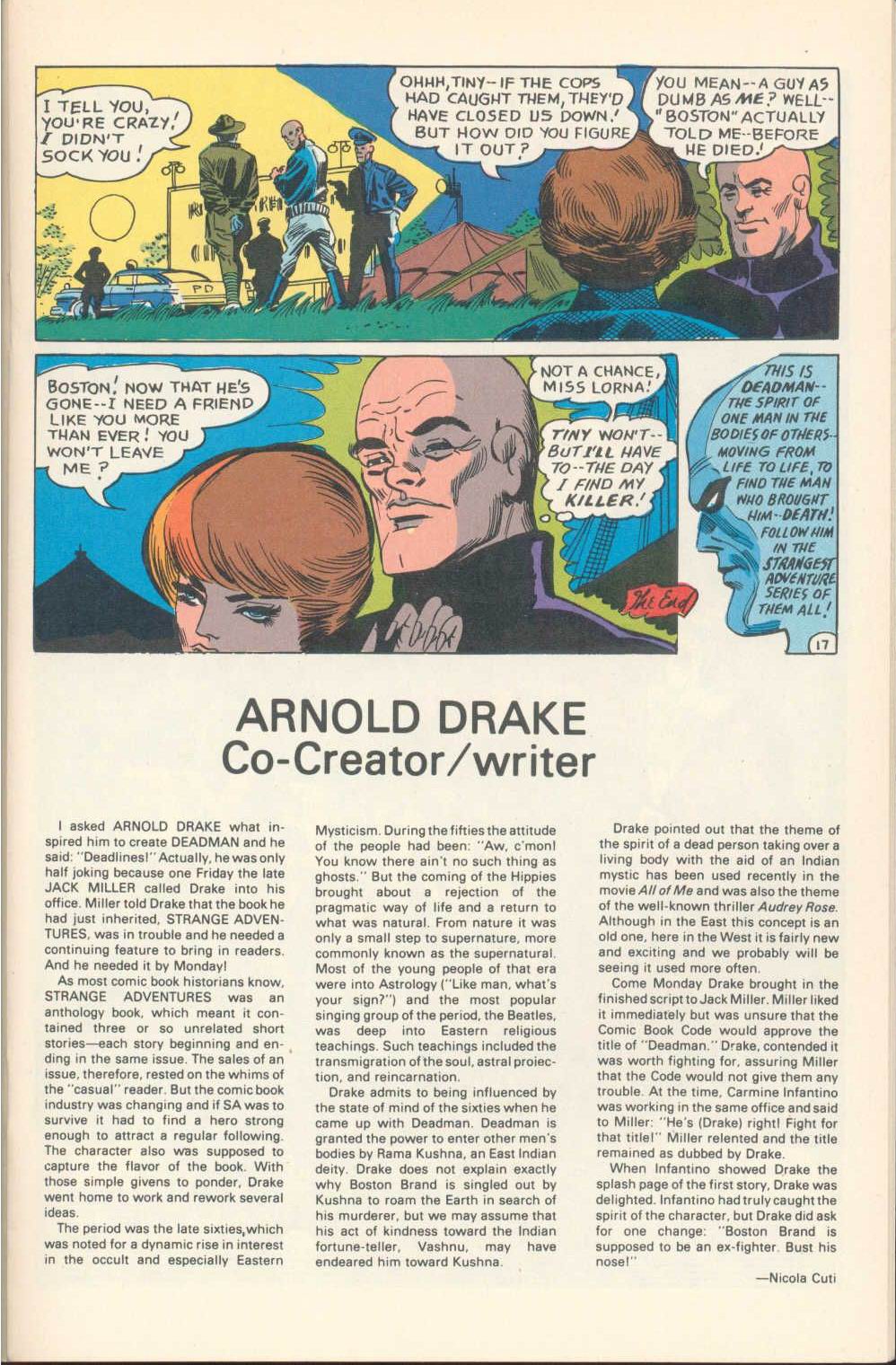Read online Deadman (1985) comic -  Issue #1 - 19