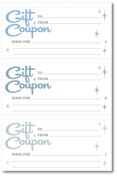 Early Play Templates Free Gift Coupon Templates To Print Out