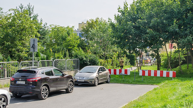 Parking przy ulicy Grudziądzkiej w Bydgoszczy