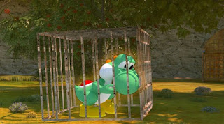 Yoshi está deprê por estar sendo escravizado ilegalmente e preso nesse jogo de Android