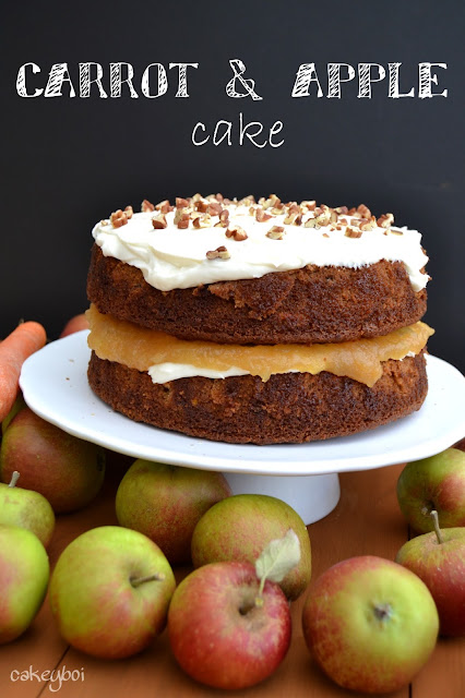 Carrot and apple cake