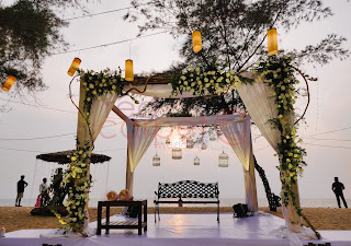 destination BEach wedding planner  stage decor kerala india