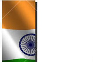 A Alphabet Wallpaper In Indian Flag