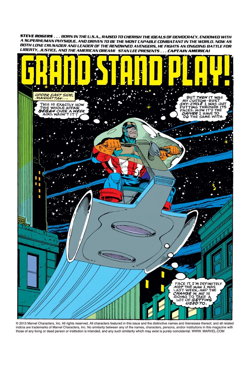Read online Captain America (1968) comic -  Issue #378 - 2