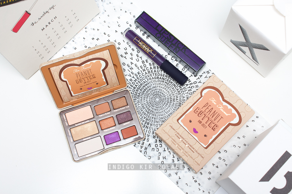Indigo Kir Royale: FOOD AND MAKEUP?! TOO FACED PEANUT BUTTER AND JELLY  EYESHADOW PALETTE [ SNEAK PEEK ]