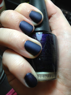 russian navy opi matte mani monday nyc crazy direct light