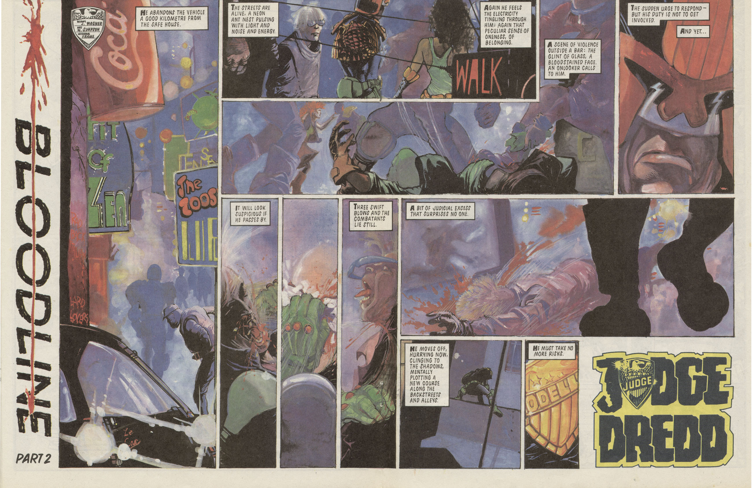 Read online Judge Dredd: The Complete Case Files comic -  Issue # TPB 12 (Part 1) - 134