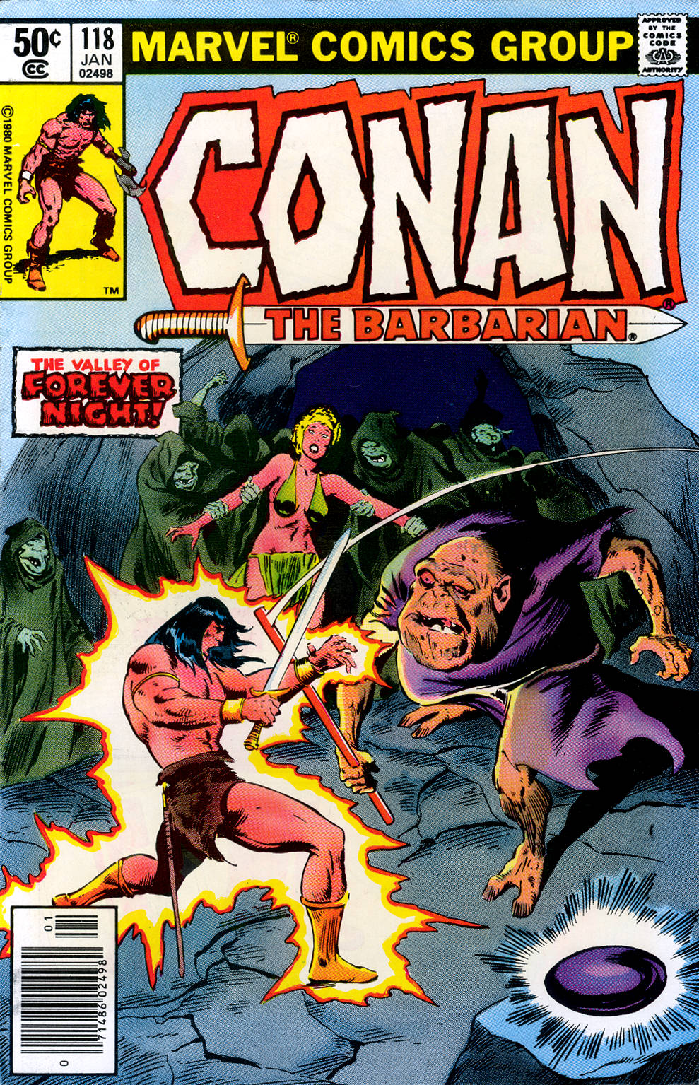 Read online Conan the Barbarian (1970) comic -  Issue #118 - 1