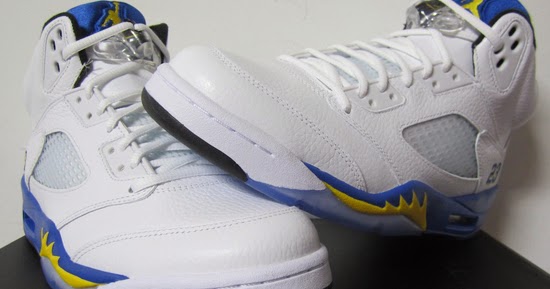New Style Nike Air Jordan 5 Retro Laney White Varsity Maize-Vars