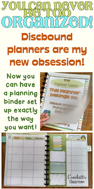 Discbound teacher planner, my new obsession!  I love setting it up just exactly the way I want!