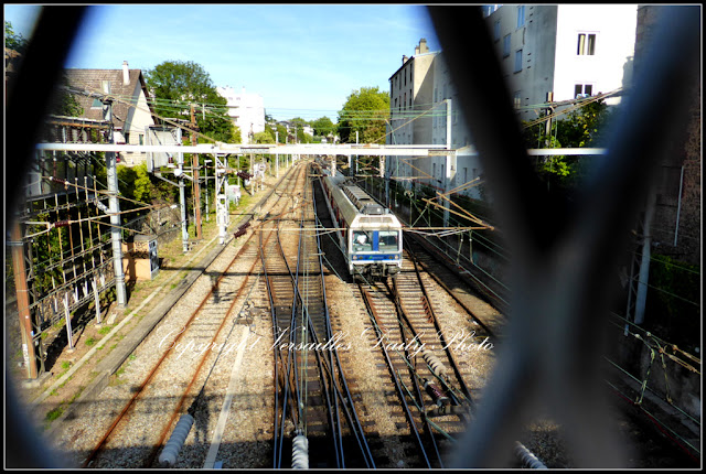 Versailles pont rue du Parc de Clagny Transilien Train