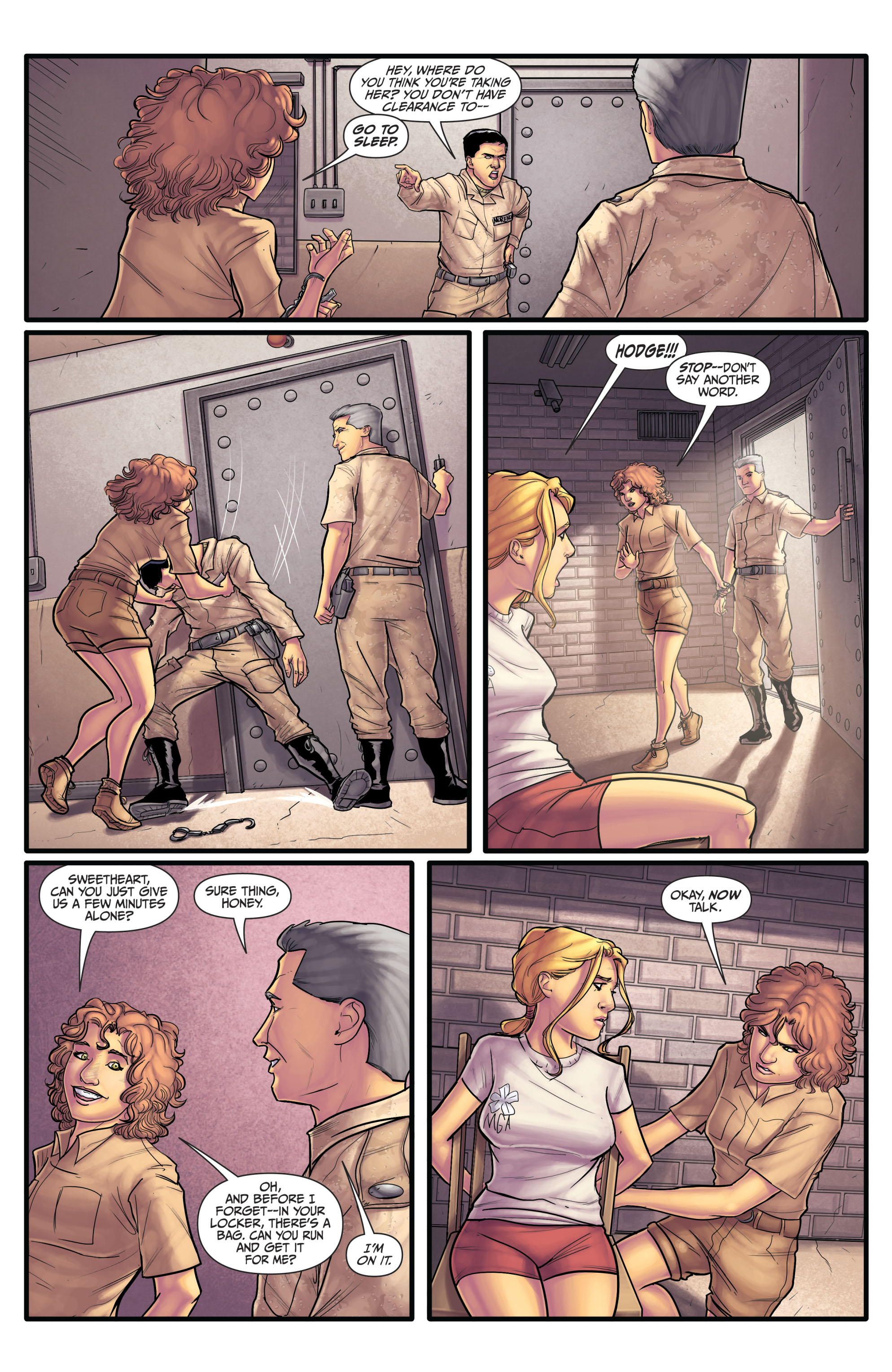 Read online Morning Glories comic -  Issue #16 - 15