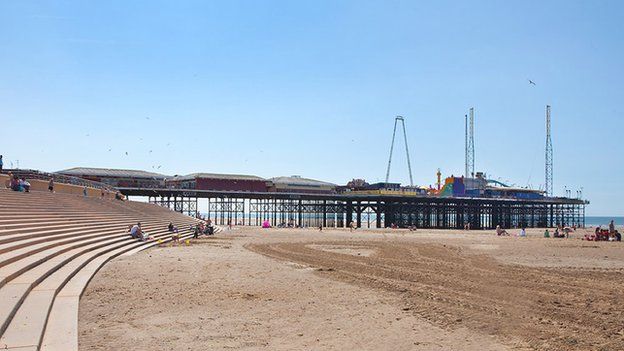 Blackpool South Pier Seaside Piers Blackpool South Pier