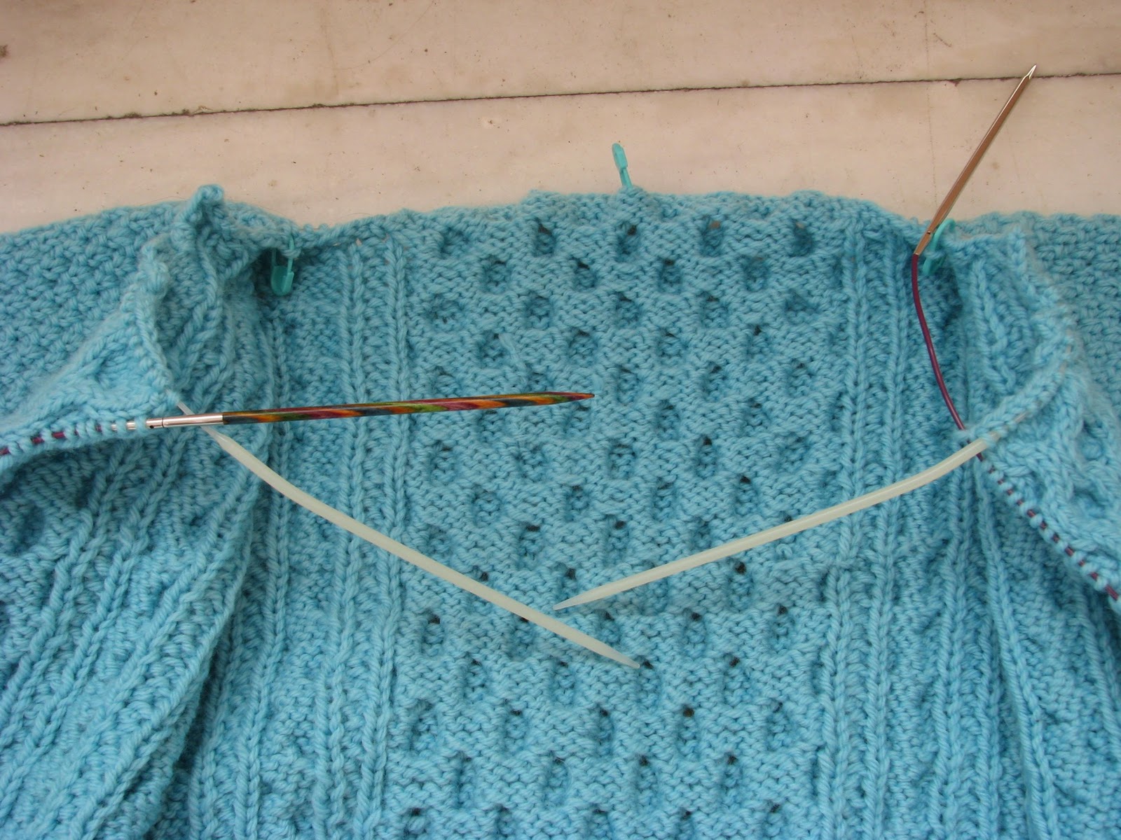 A Half Tutorial Garter Stitch Border