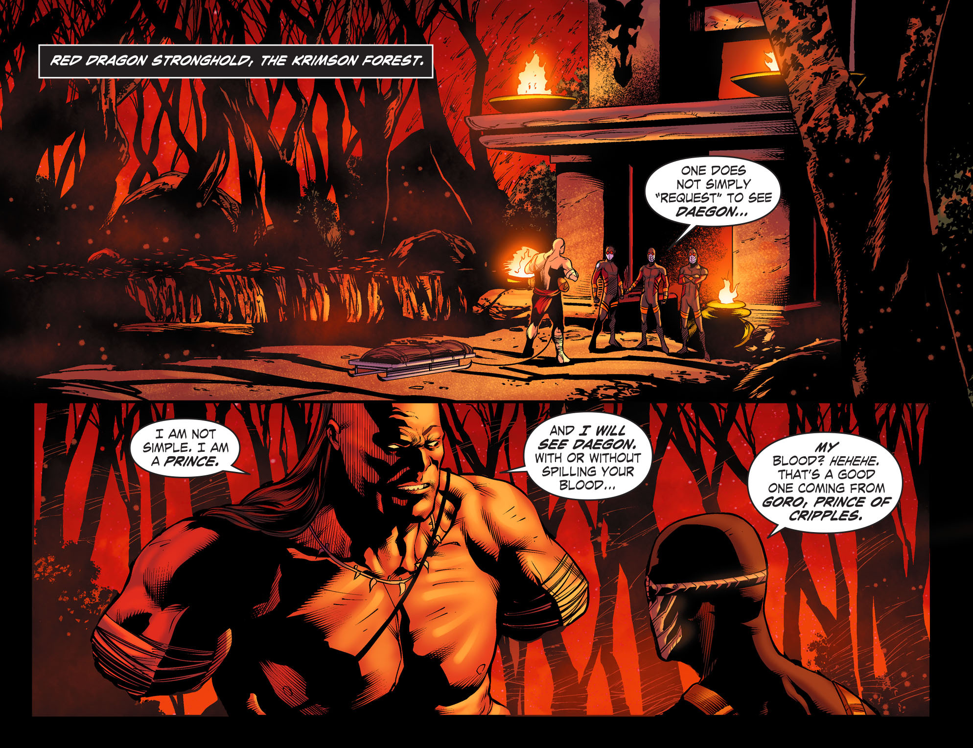 Read online Mortal Kombat X [I] comic -  Issue #36 - 20