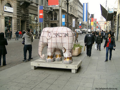 Elefanti a Milano