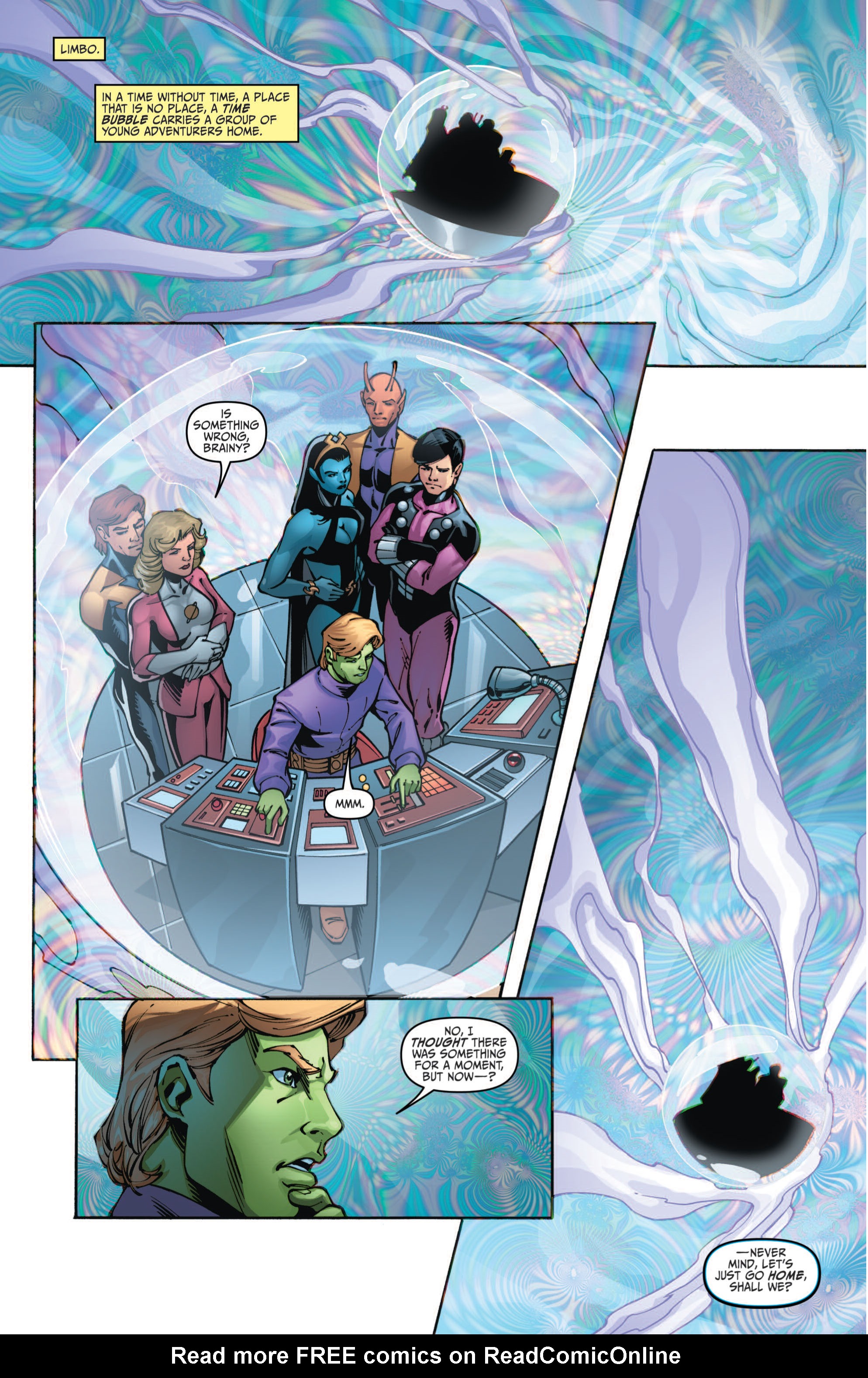 Read online Star Trek/Legion of Super-Heroes comic -  Issue #6 - 22