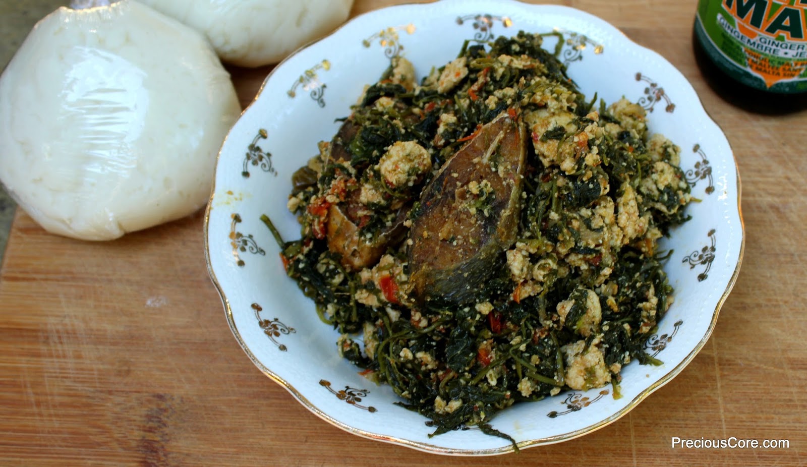 How To Cook Njama Njama With Egusi Precious Core