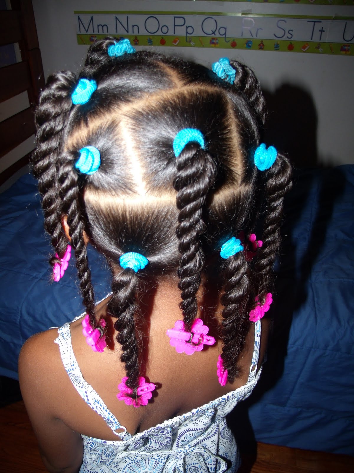 Different Kinds of Curls: The Princess's 3 strand twists ...