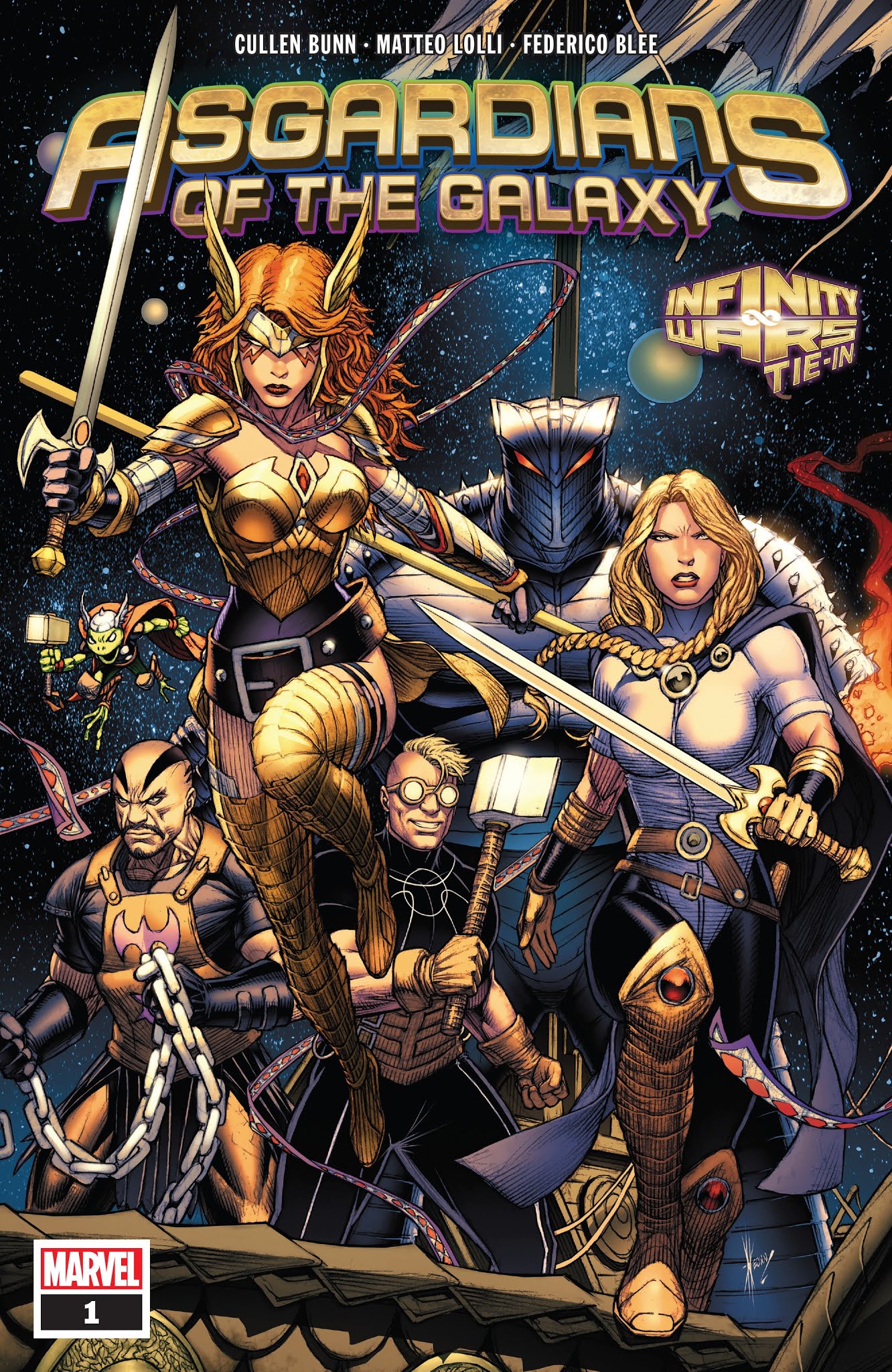 Read online Asgardians of the Galaxy comic -  Issue #1 - 1