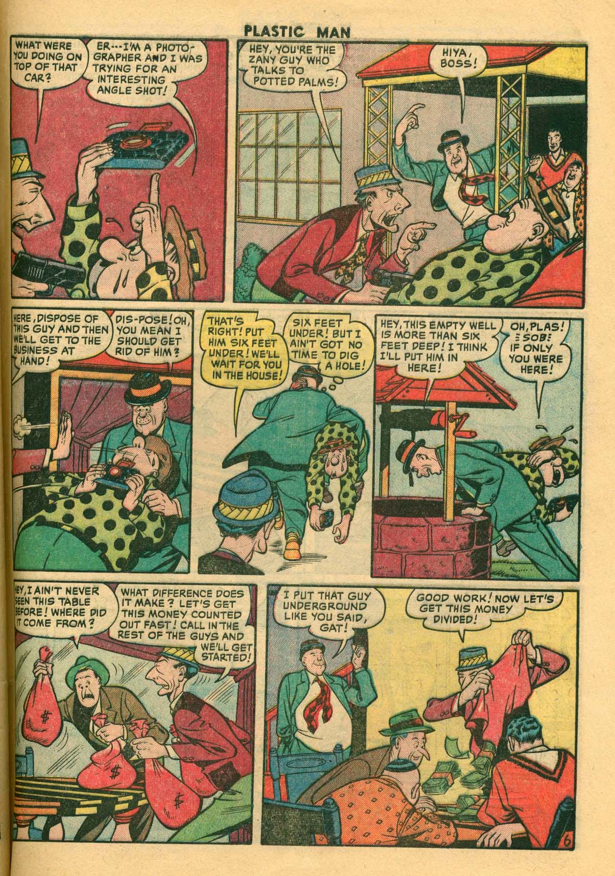 Read online Plastic Man (1943) comic -  Issue #27 - 47