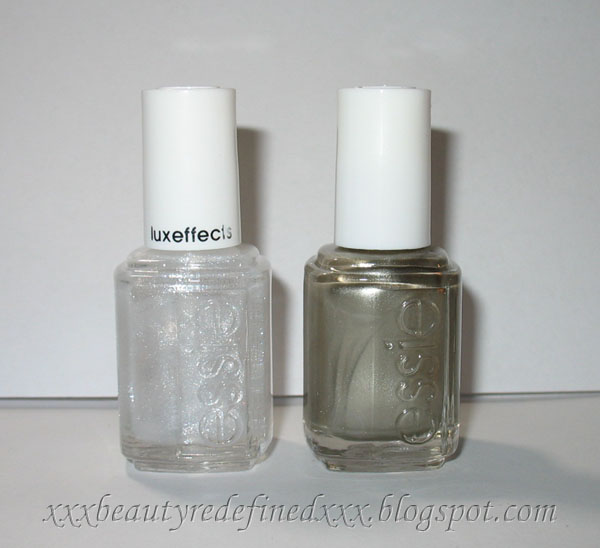 BeautyRedefined by Pang: Haul and Swatches - Essie Luxeffects Pure  Pearlfection and Steel-ing The Scene