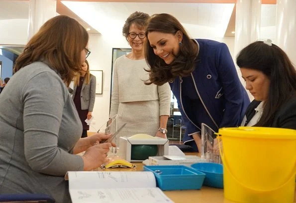 The Duchess of Cambridge visited Royal College of Obstetricians and Gynaecologists
